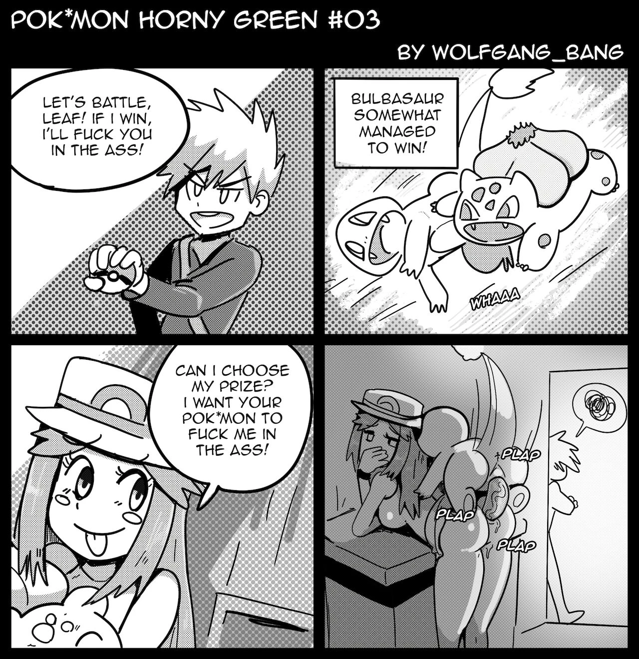 Pok*mon Horny Green porn comic picture 3