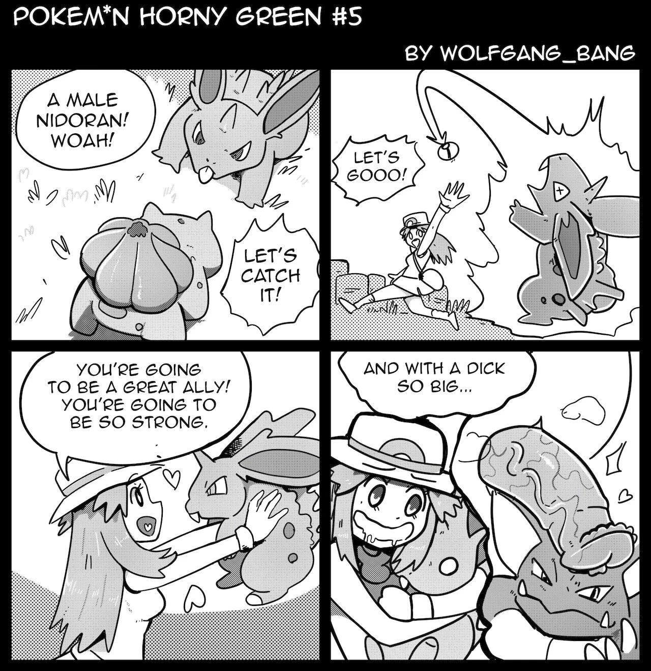 Pok*mon Horny Green porn comic picture 5