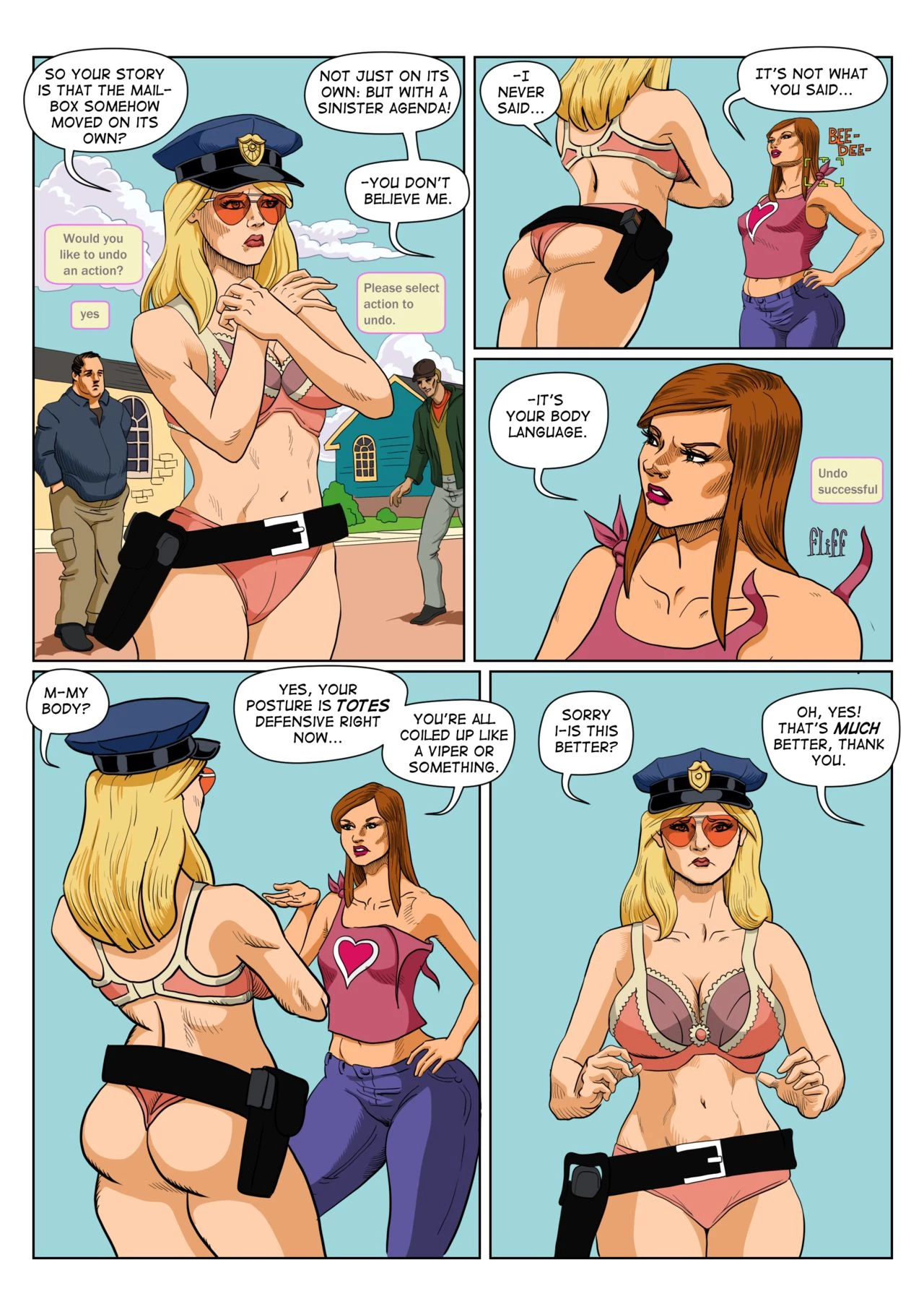Police Investigation! porn comic picture 8