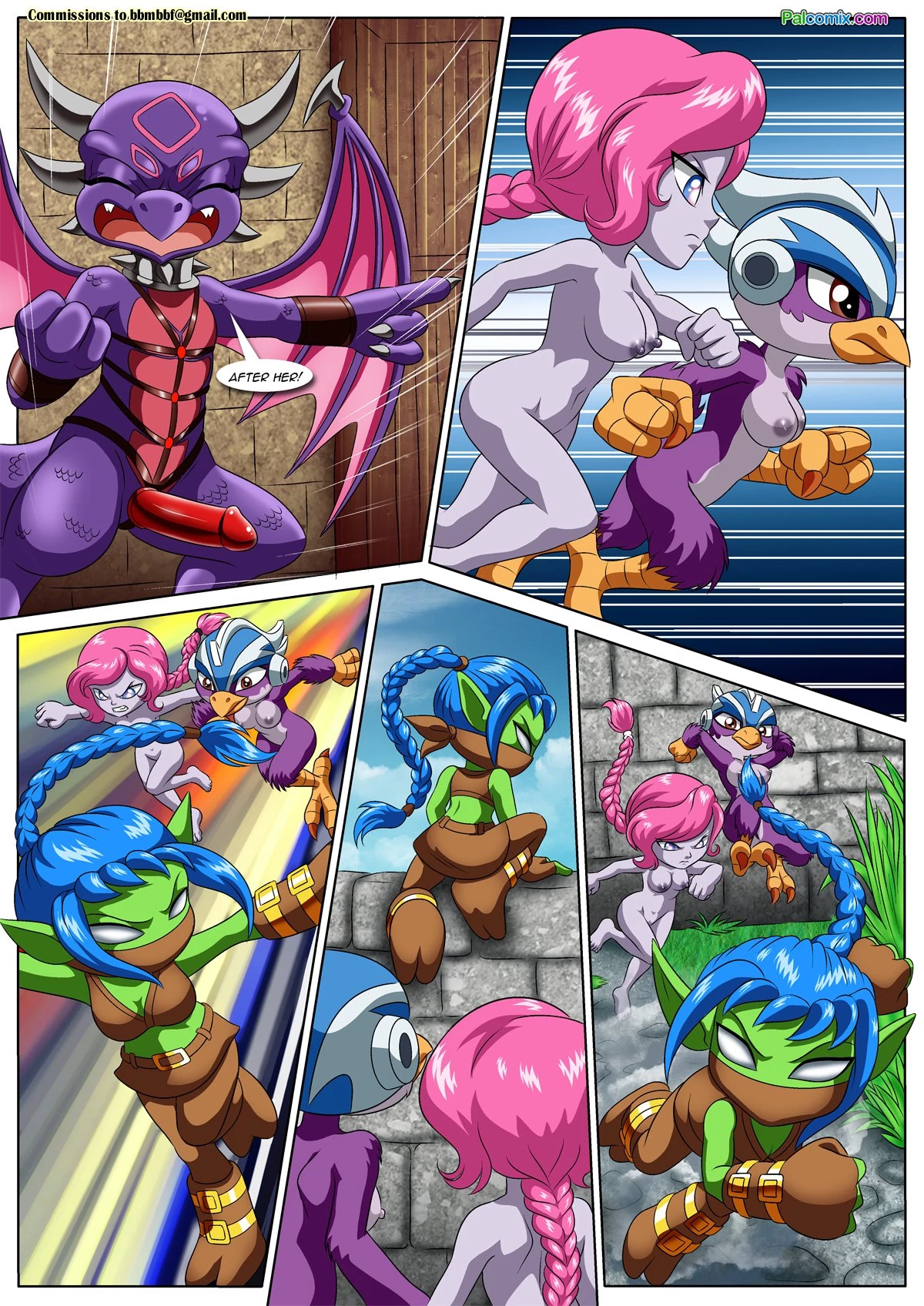 Porn comic yuri porn comic picture 173