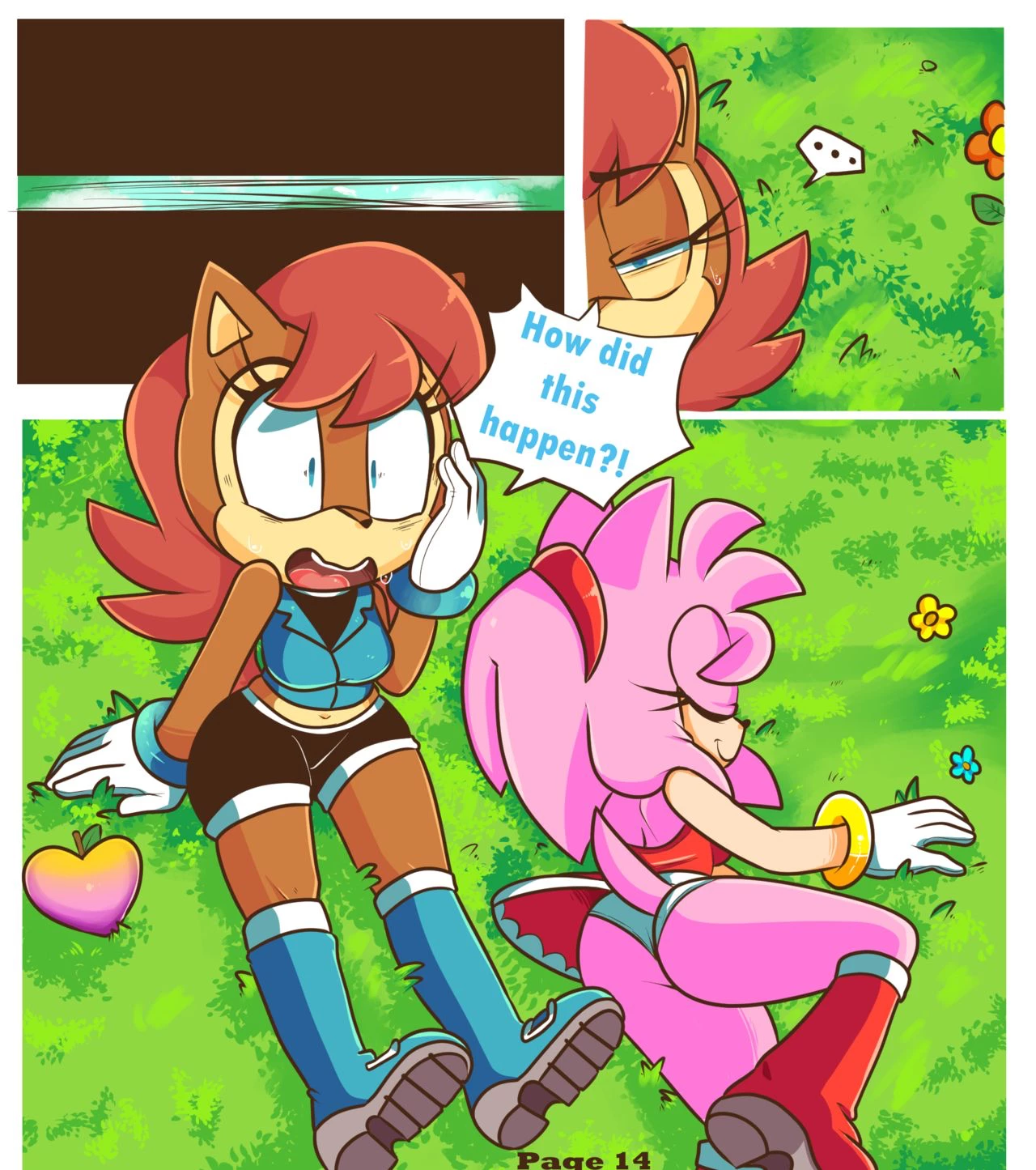 Porn comic yuri porn comic picture 380