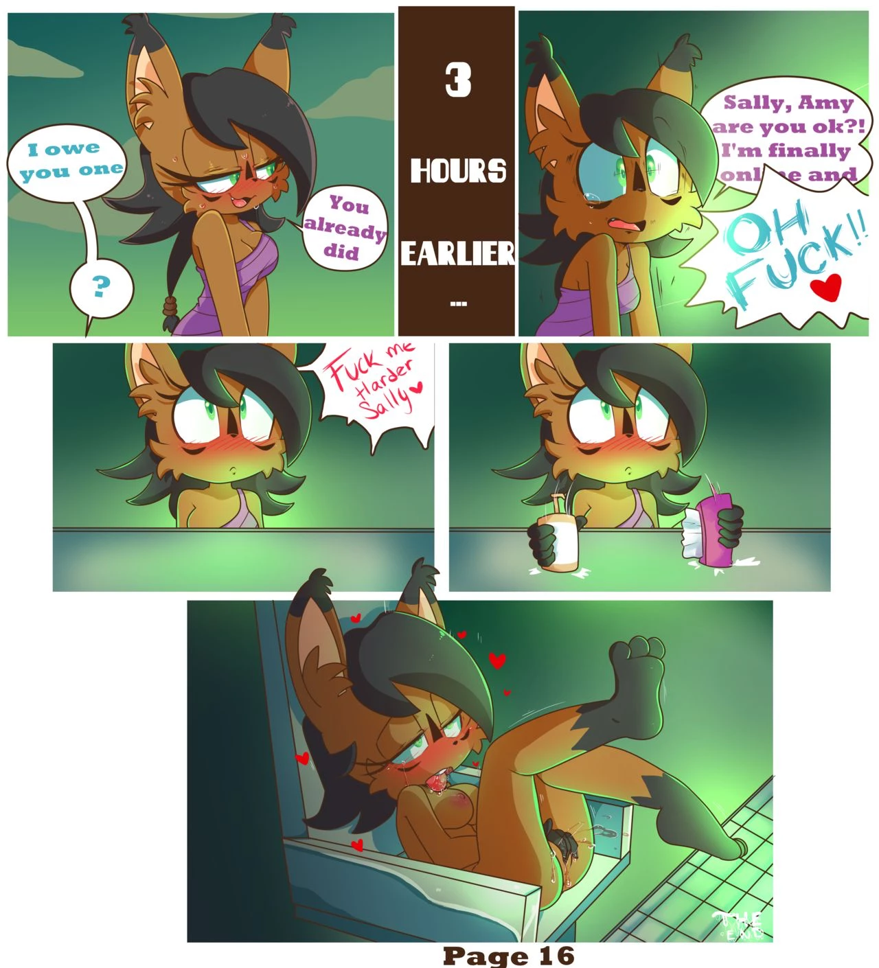 Porn comic yuri porn comic picture 384
