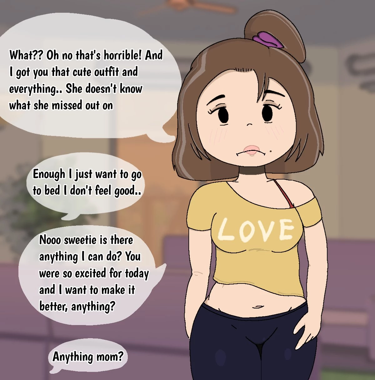 POV Feet with Mommy porn comic picture 2