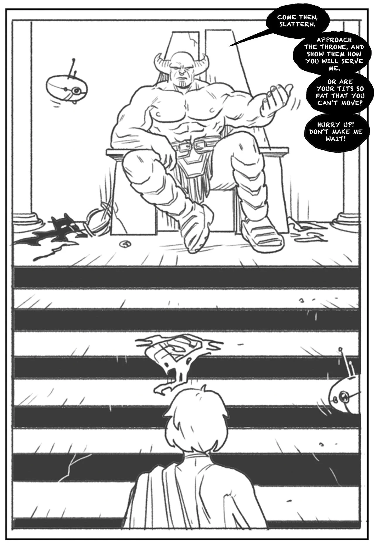 Power Girl Decimated porn comic picture 11