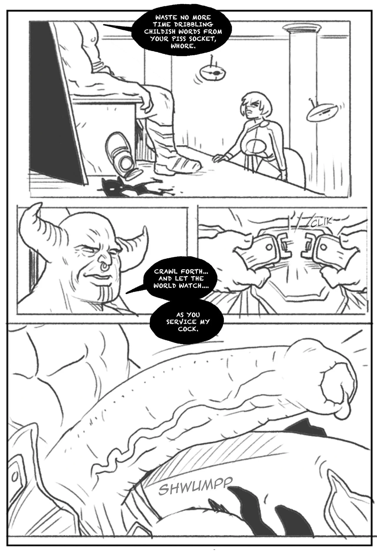 Power Girl Decimated porn comic picture 15