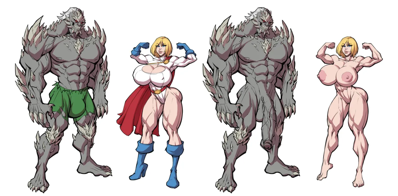 Power Girl: Thank God It Is Doomsday porn comic picture 16