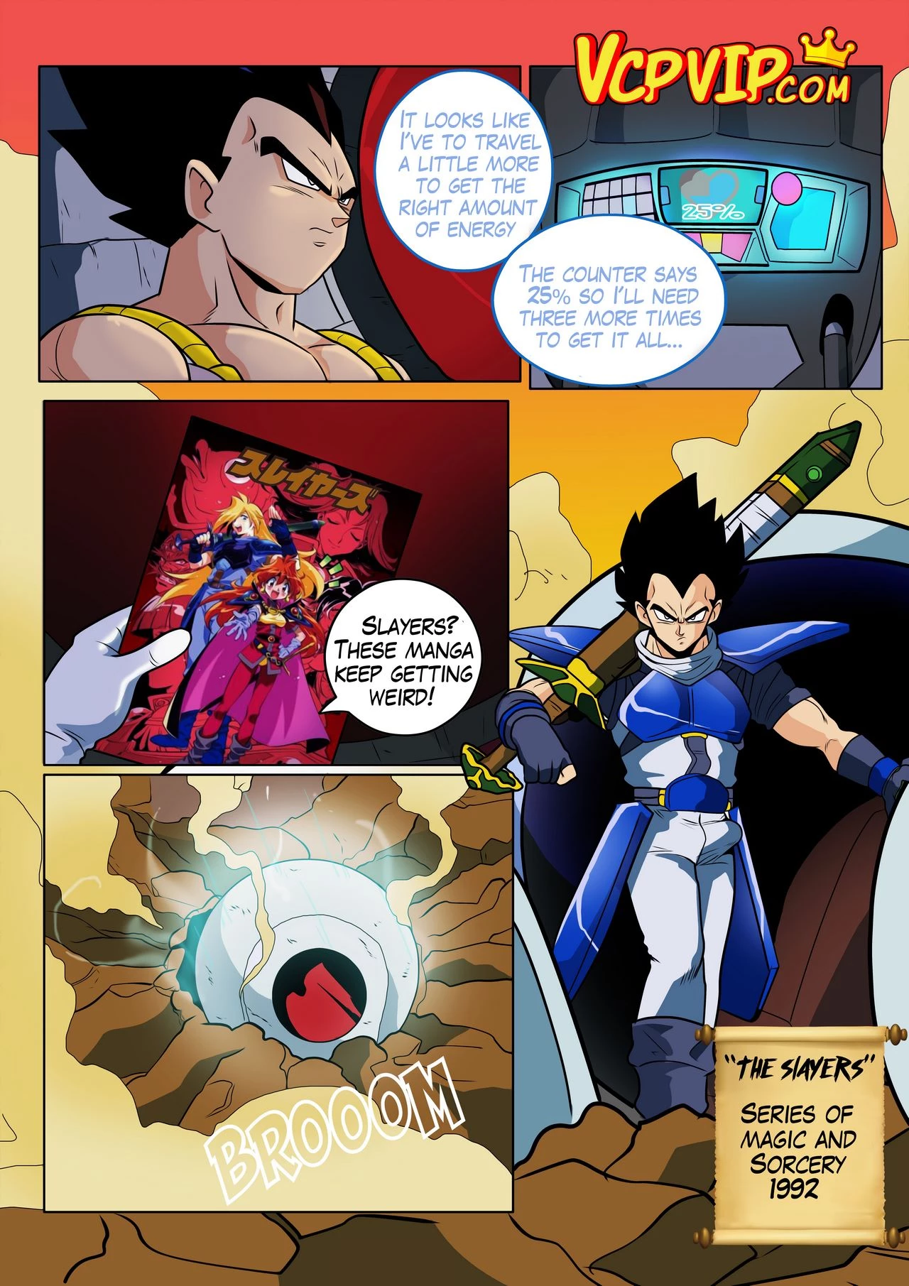 Prince Saiyan Intradimensional Traveller porn comic picture 13