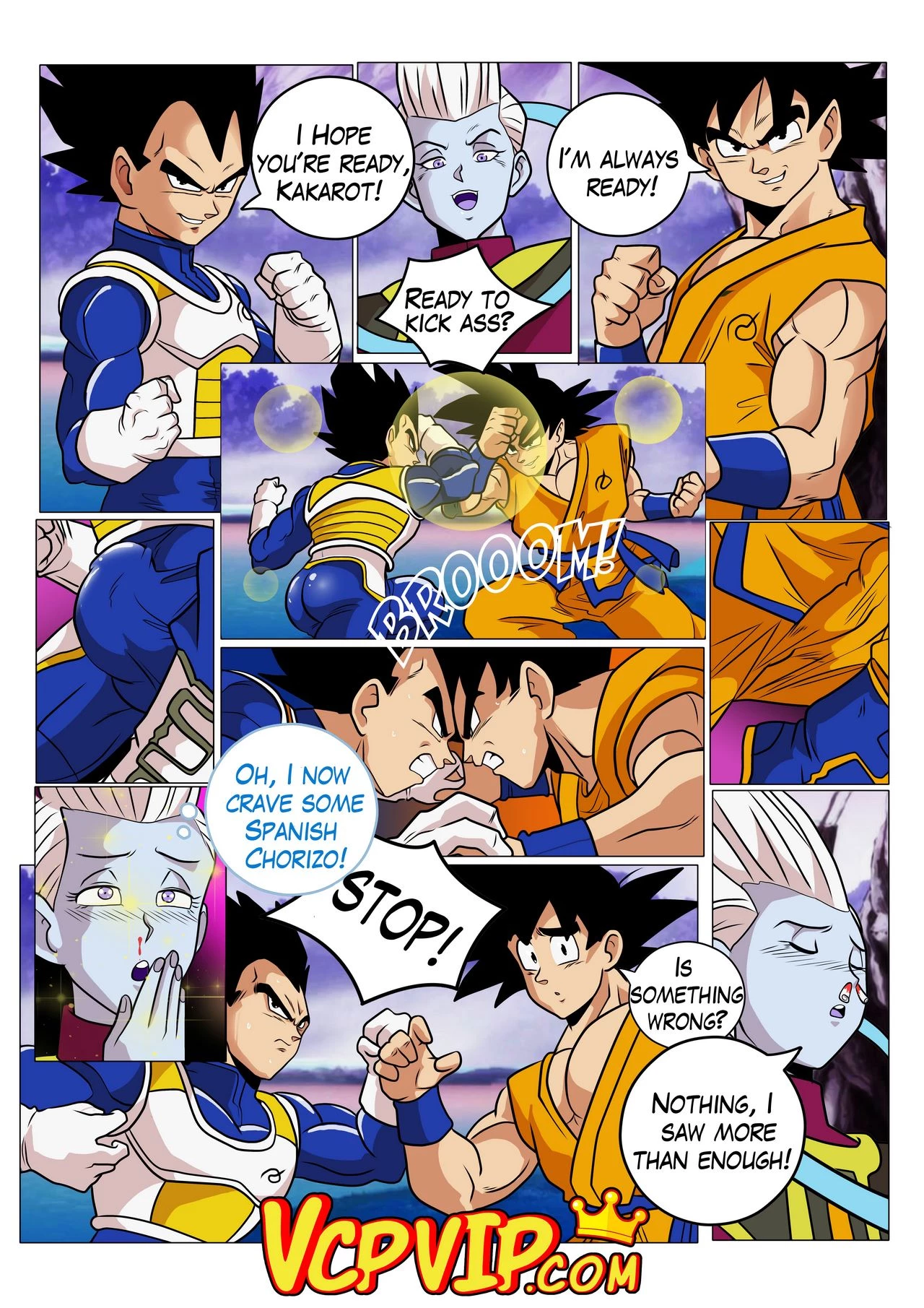 Prince Saiyan Intradimensional Traveller porn comic picture 2
