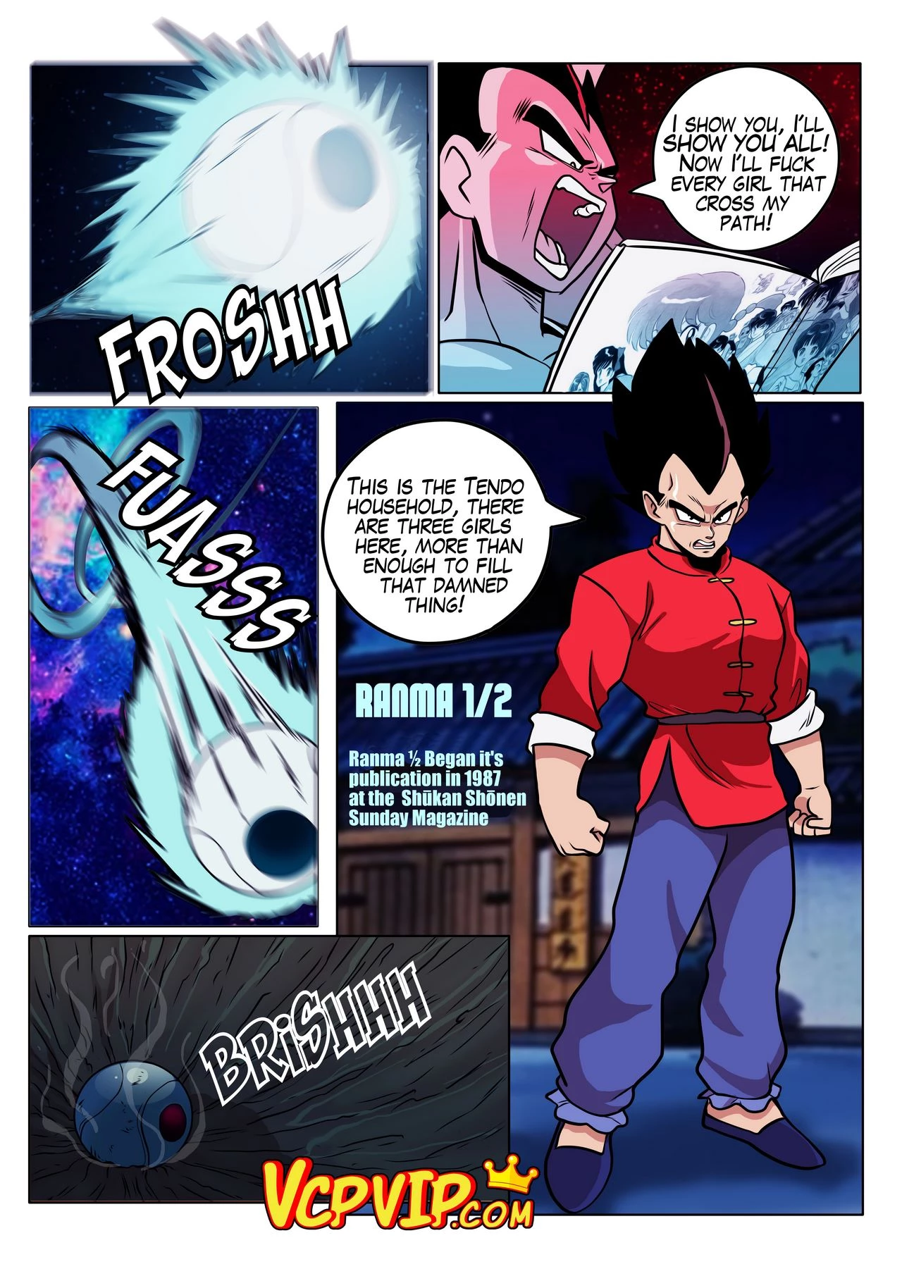 Prince Saiyan Intradimensional Traveller porn comic picture 28