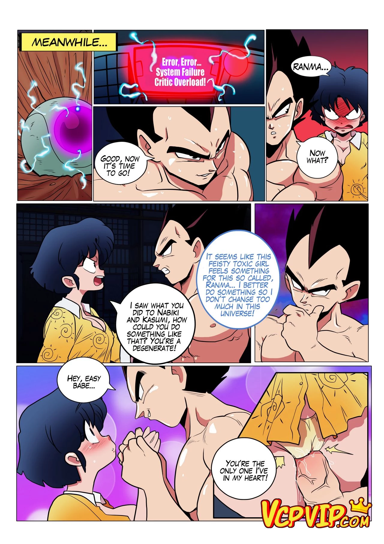 Prince Saiyan Intradimensional Traveller porn comic picture 31