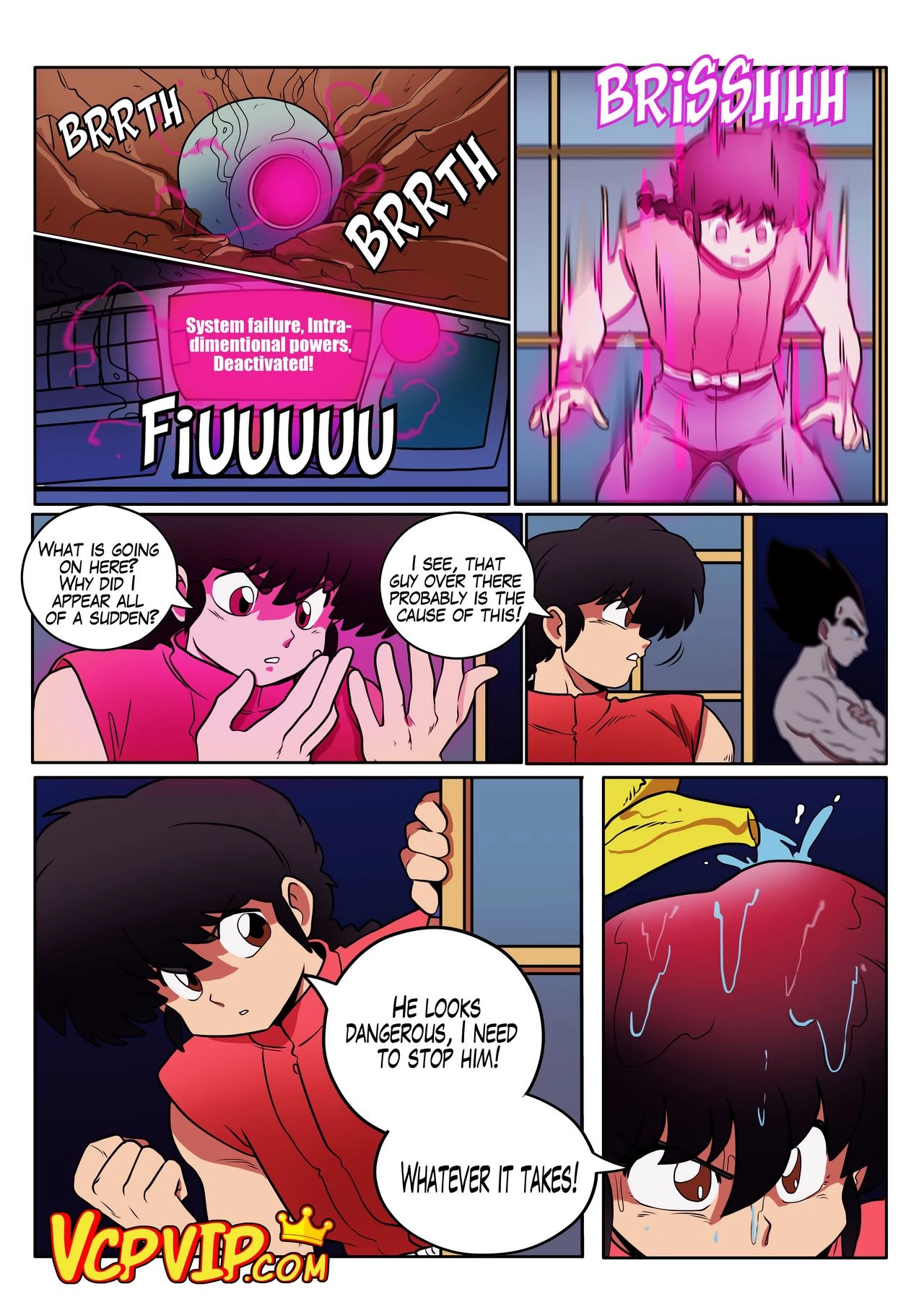 Prince Saiyan Intradimensional Traveller porn comic picture 33
