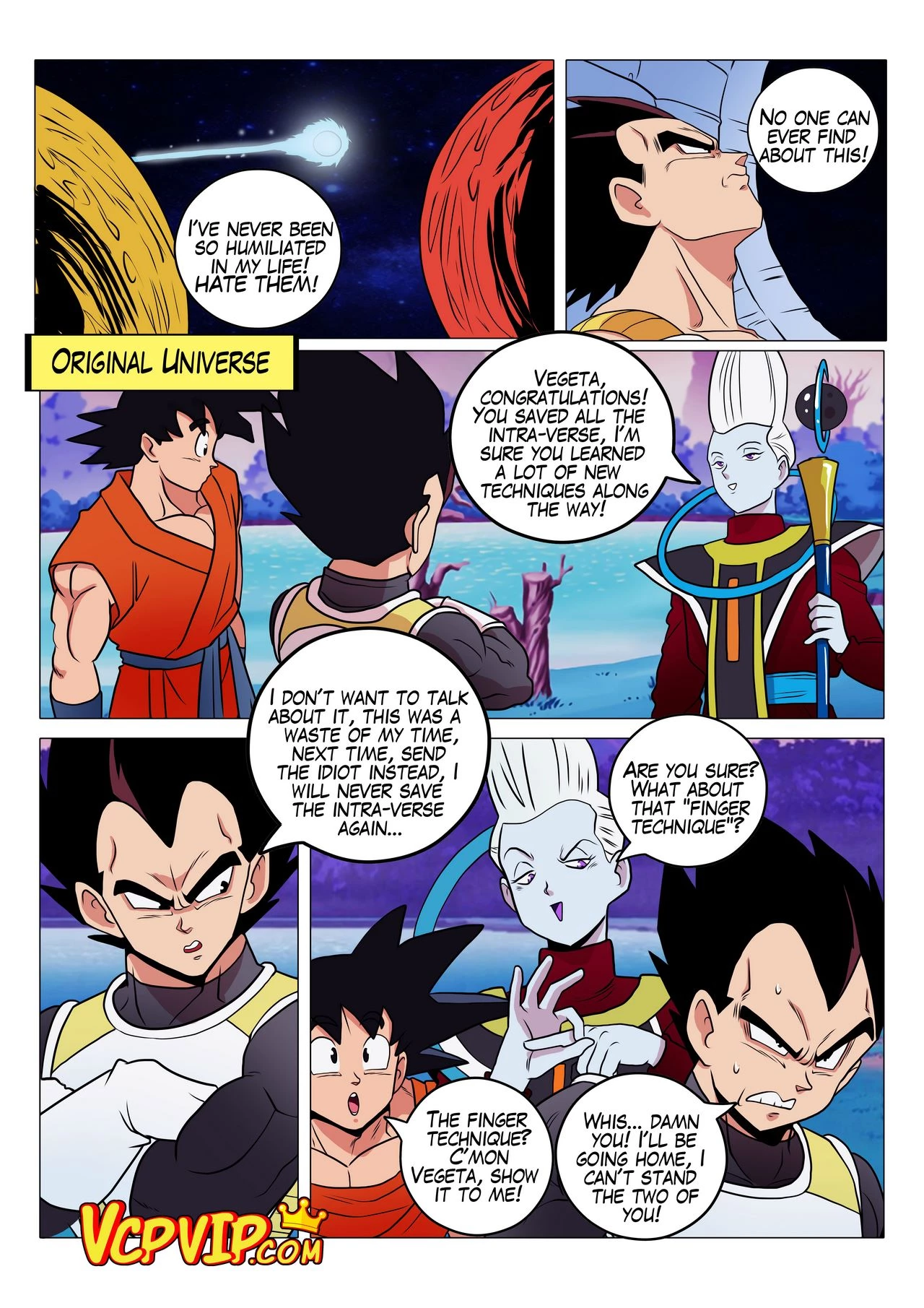 Prince Saiyan Intradimensional Traveller porn comic picture 36