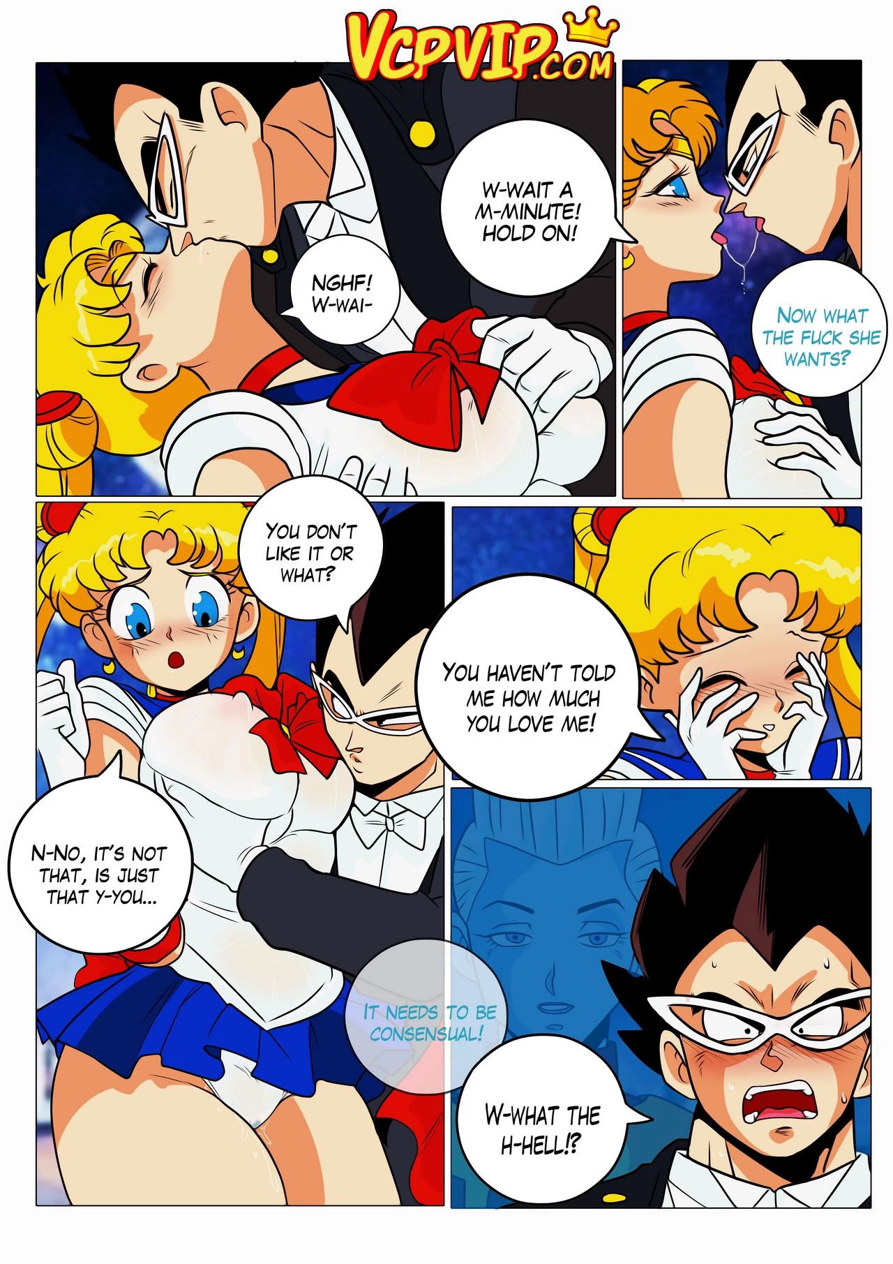 Prince Saiyan Intradimensional Traveller porn comic picture 7