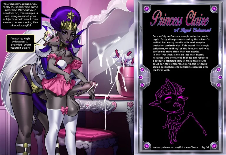 Princess Claire 5 porn comic picture 17