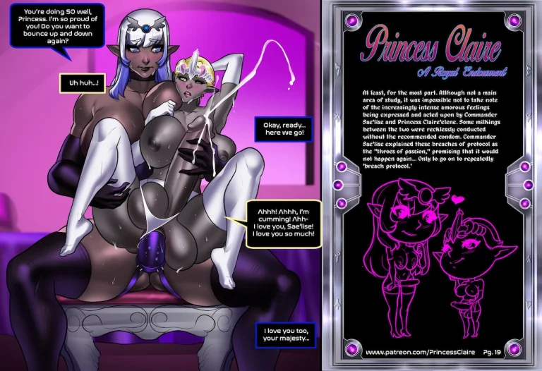 Princess Claire 5 porn comic picture 22