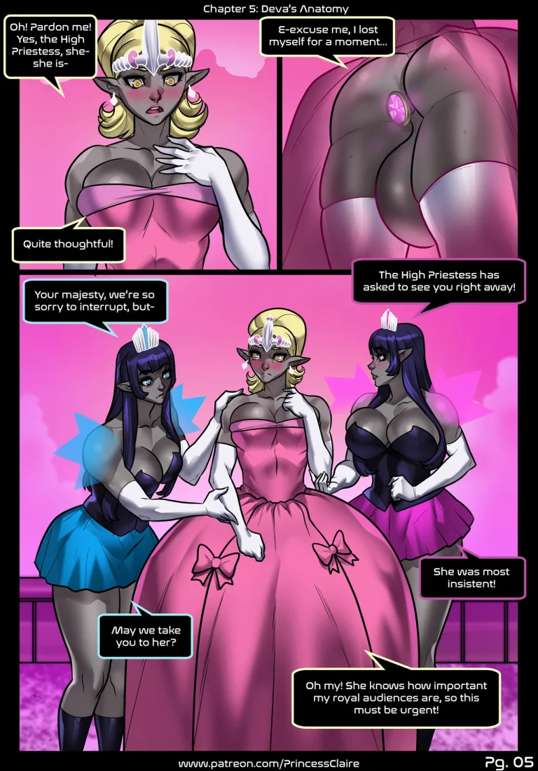 Princess Claire 5 porn comic picture 8
