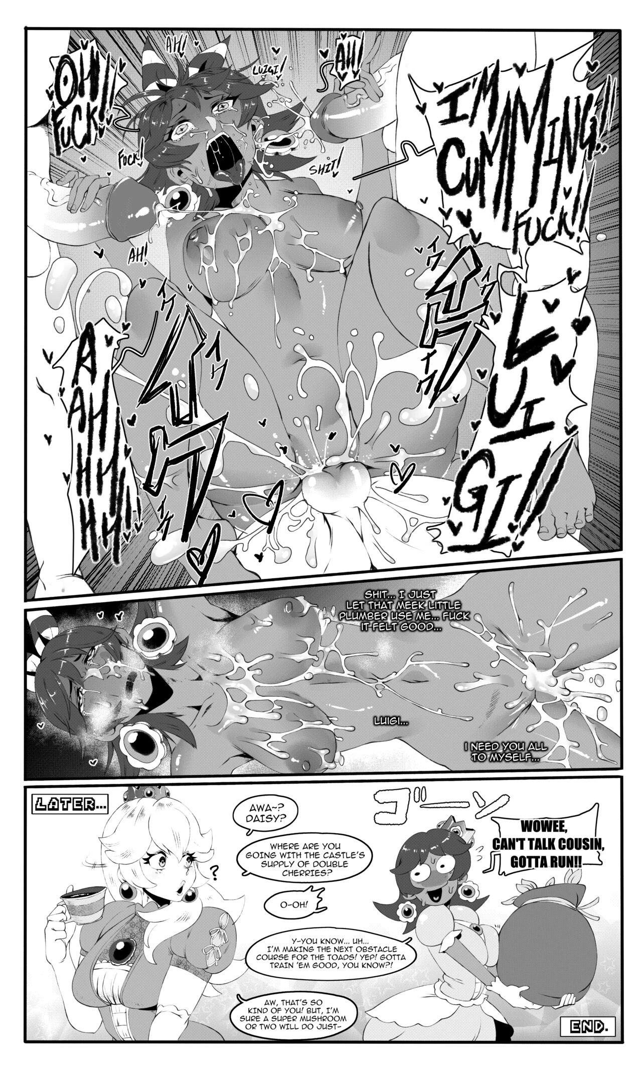 Princess Daisy: Triple Trouble porn comic picture 9