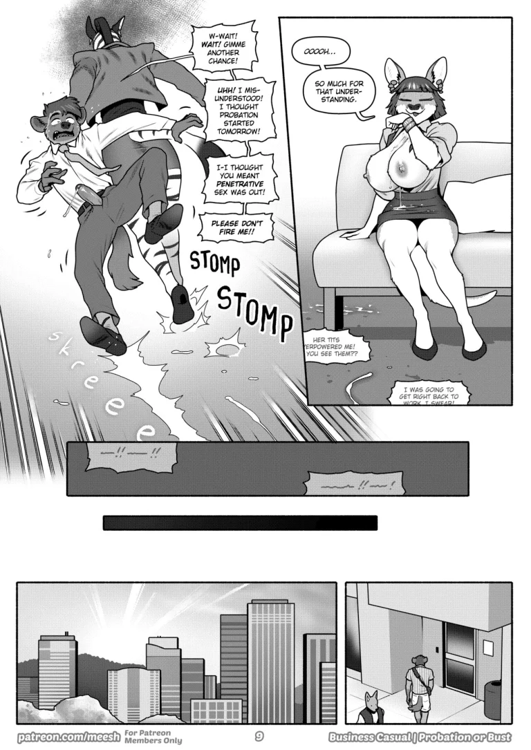 Probation Or Bust porn comic picture 9