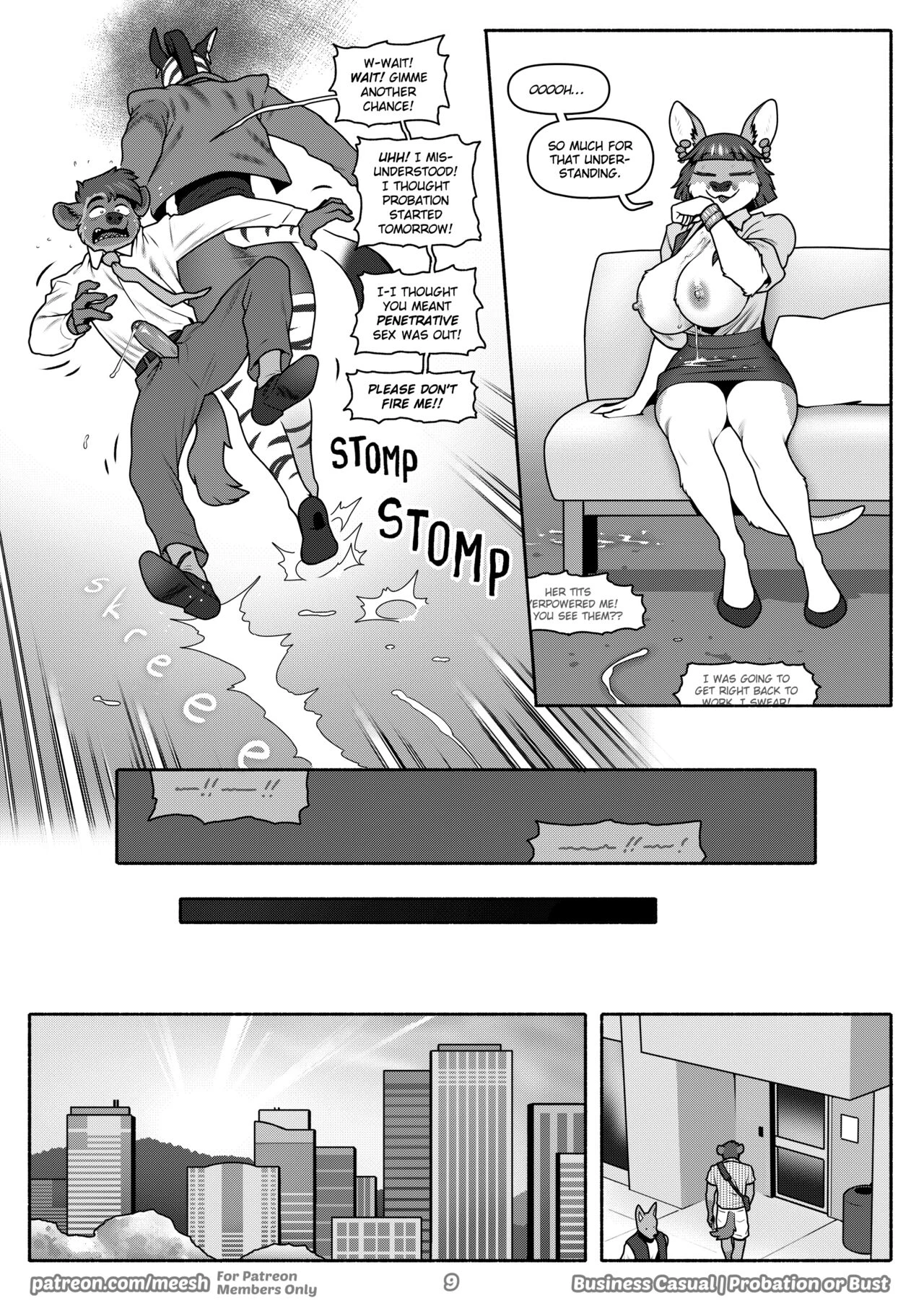 Probation Or Bust porn comic picture 9