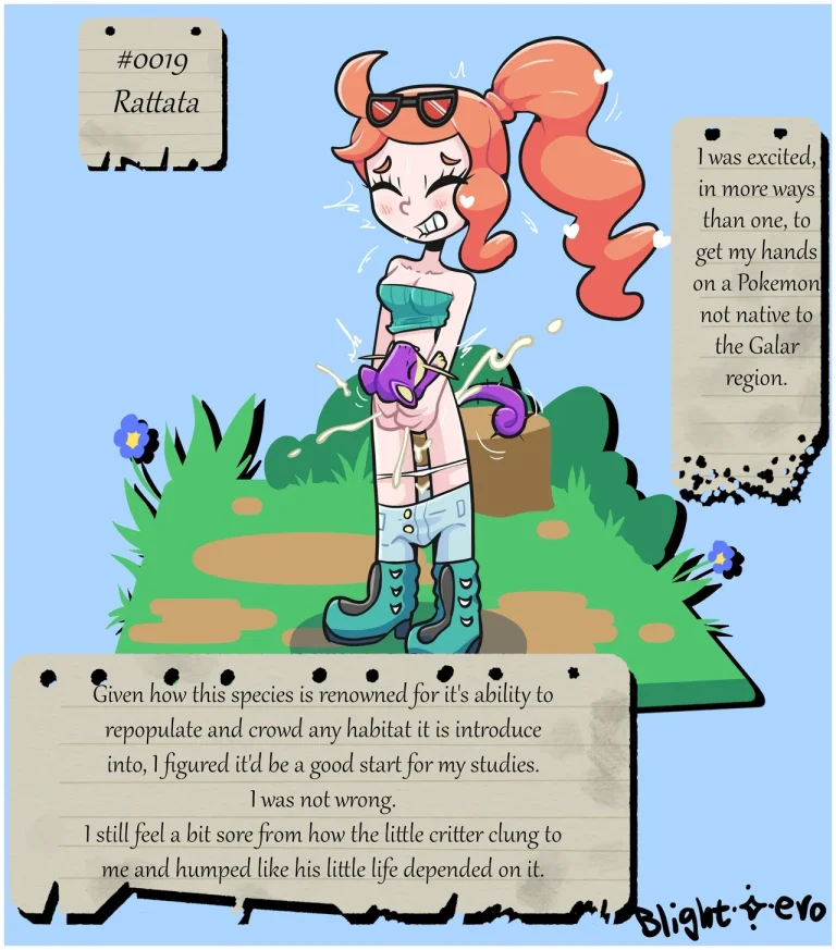 Professor Sonia's PokeDEX porn comic picture 1