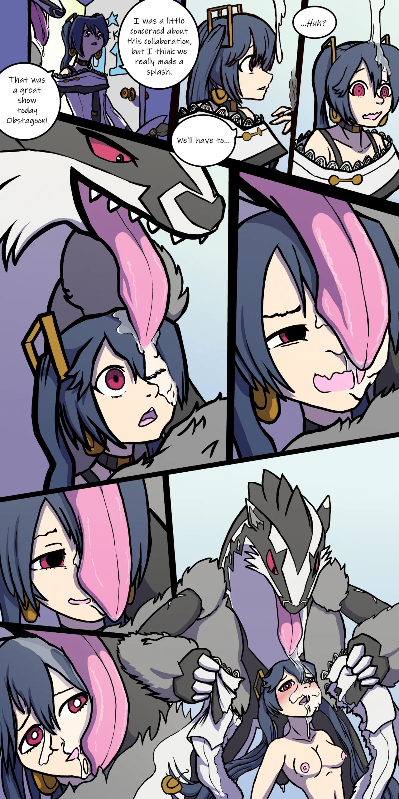 Project Voltage Afterparty porn comic picture 2