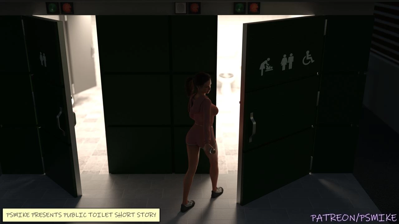 Public Toilet porn comic picture 2