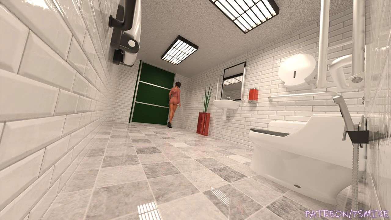 Public Toilet porn comic picture 6