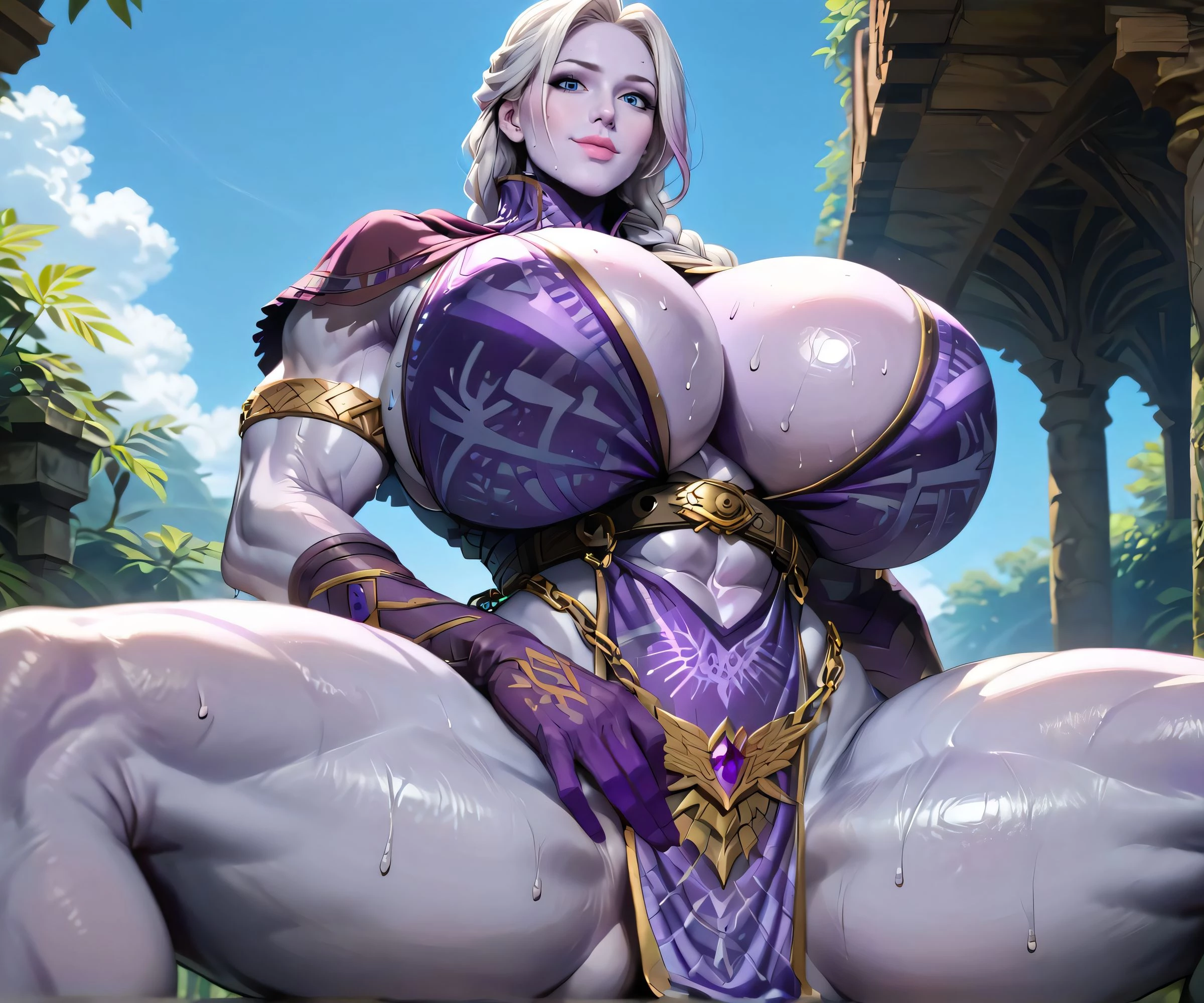 Purple Mage porn comic picture 20