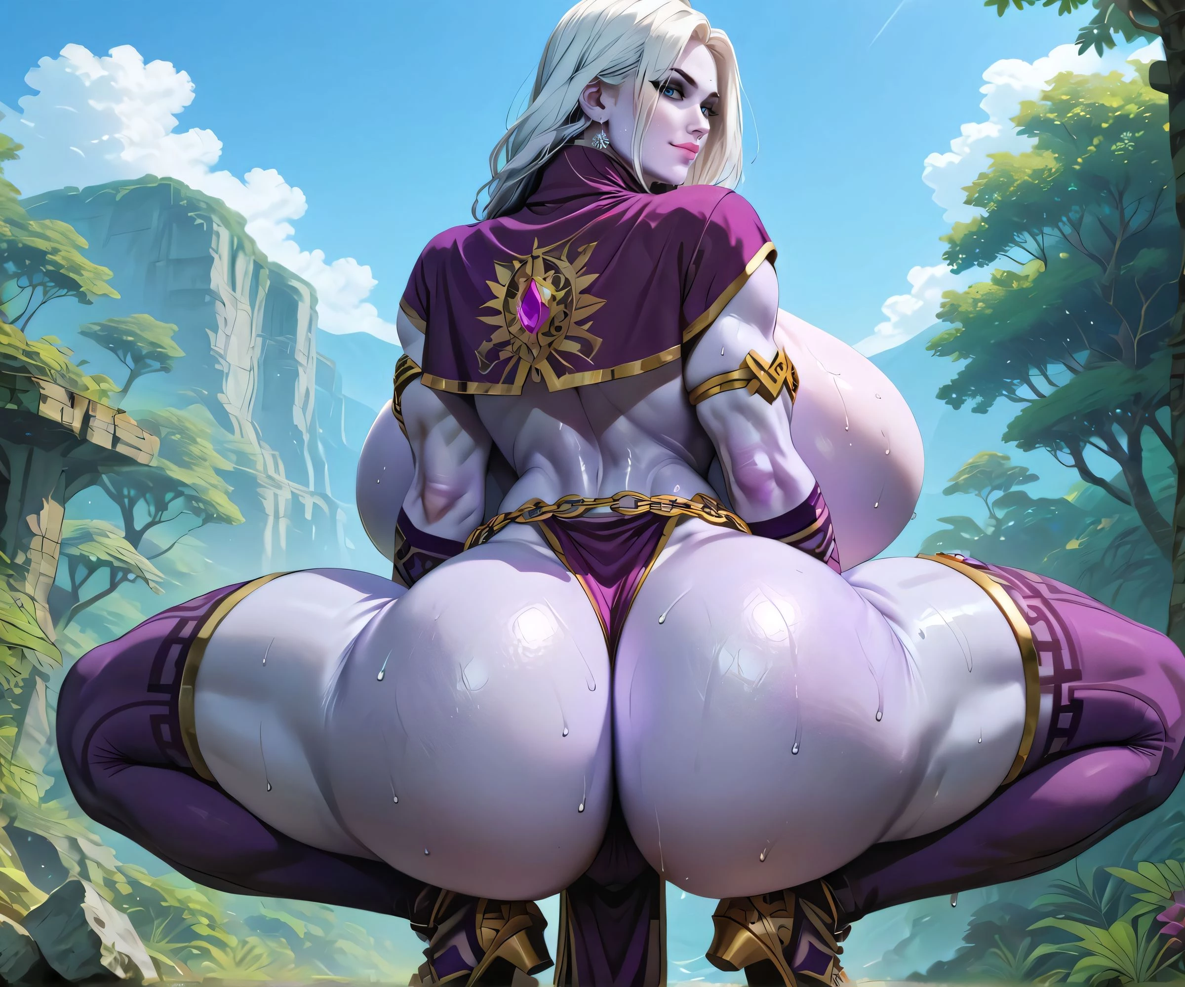 Purple Mage porn comic picture 8