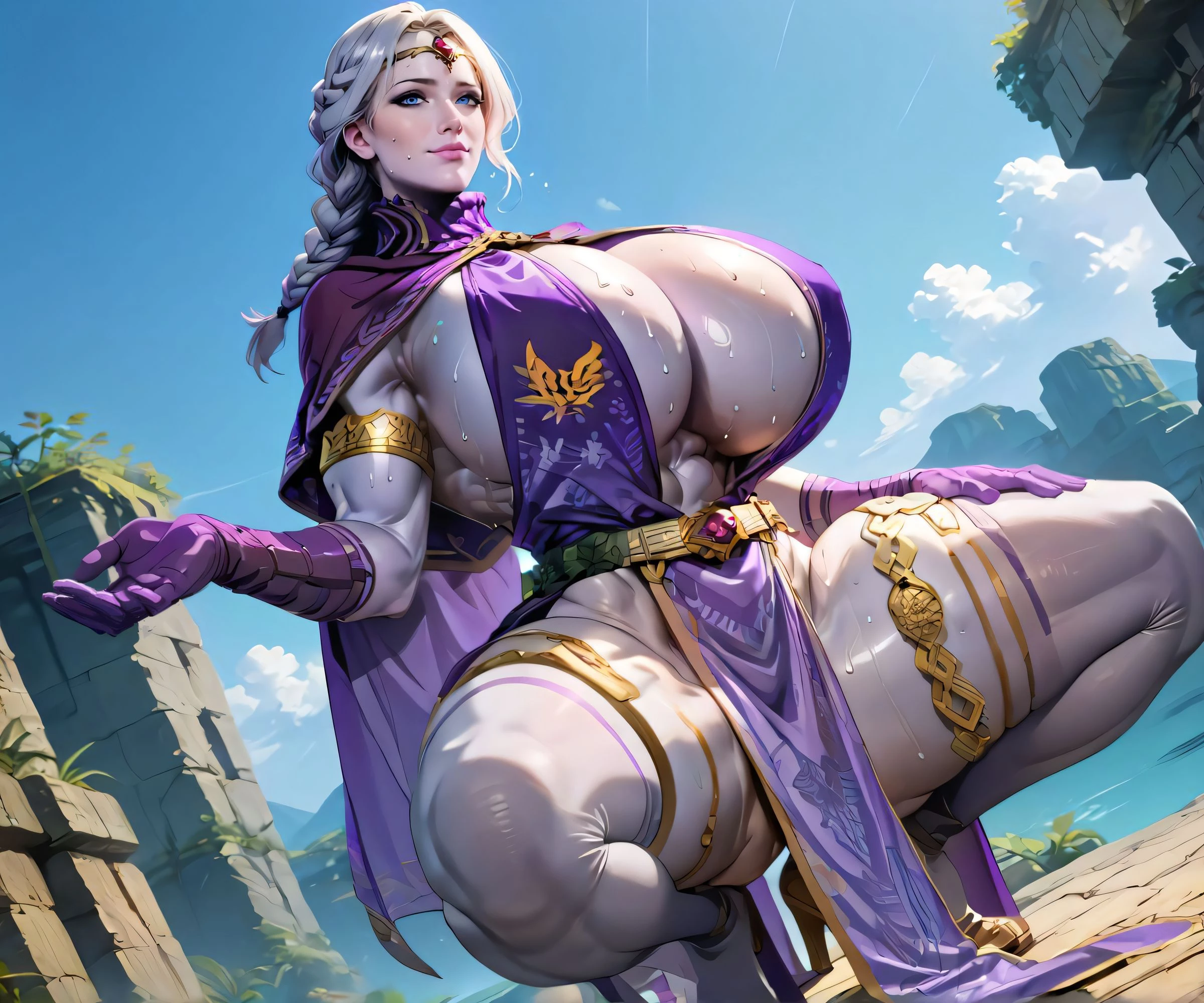 Purple Mage porn comic picture 9