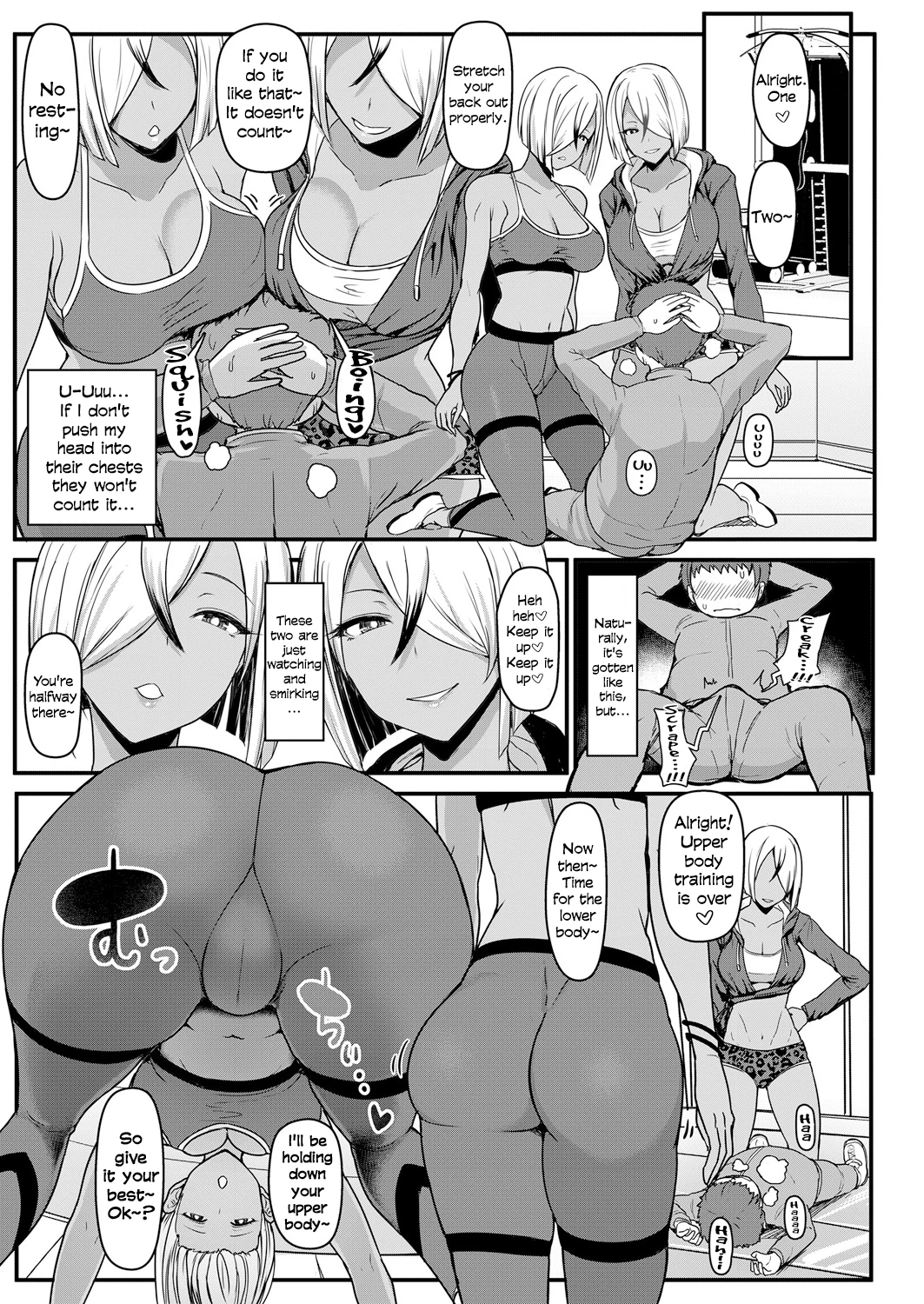 Push-Up Sisters porn comic picture 3