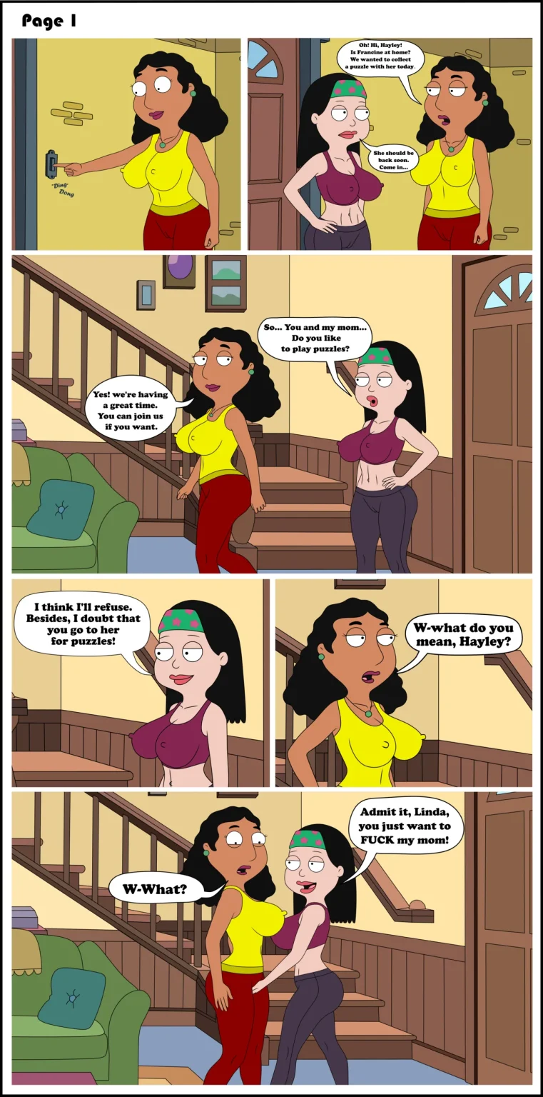 Puzzle Fun porn comic picture 1