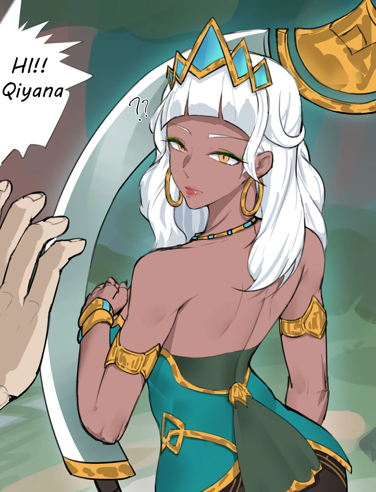 Qiyana porn comic picture 1