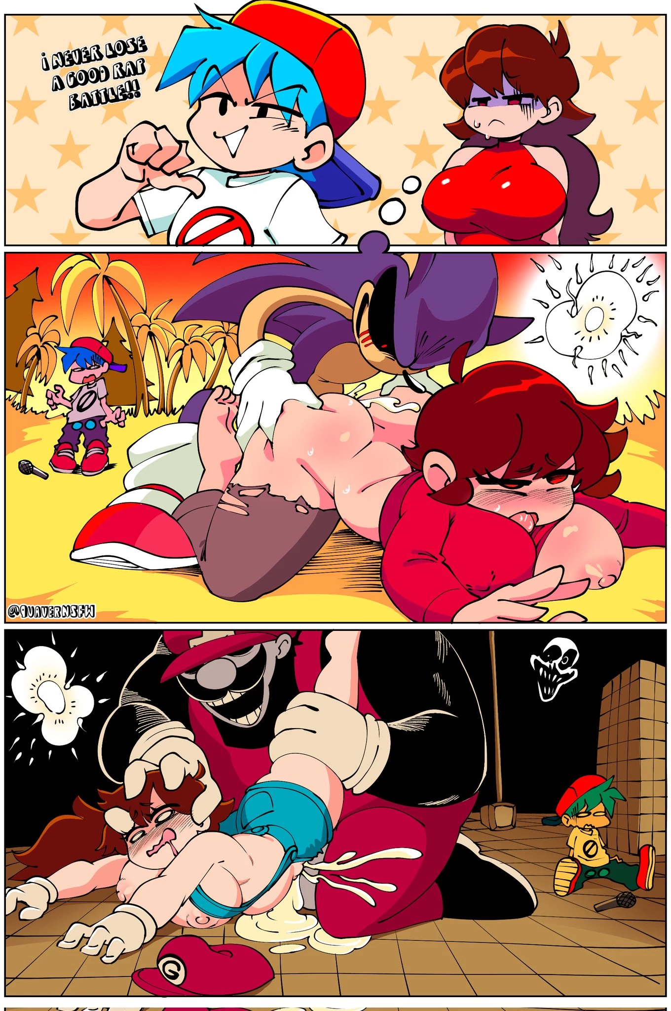 Quavernsfw's Girlfriend Compilation porn comic picture 12