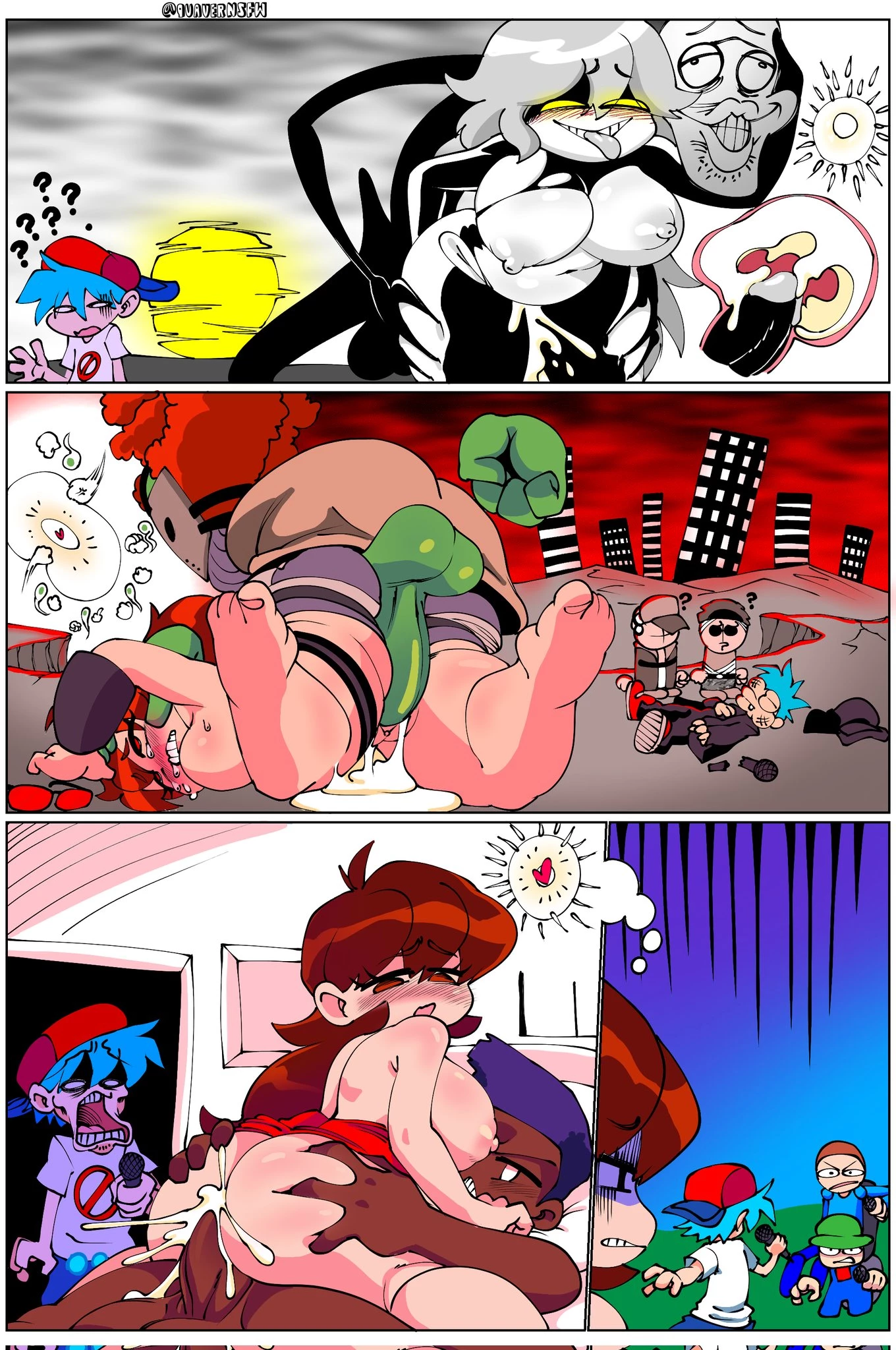 Quavernsfw's Girlfriend Compilation porn comic picture 14