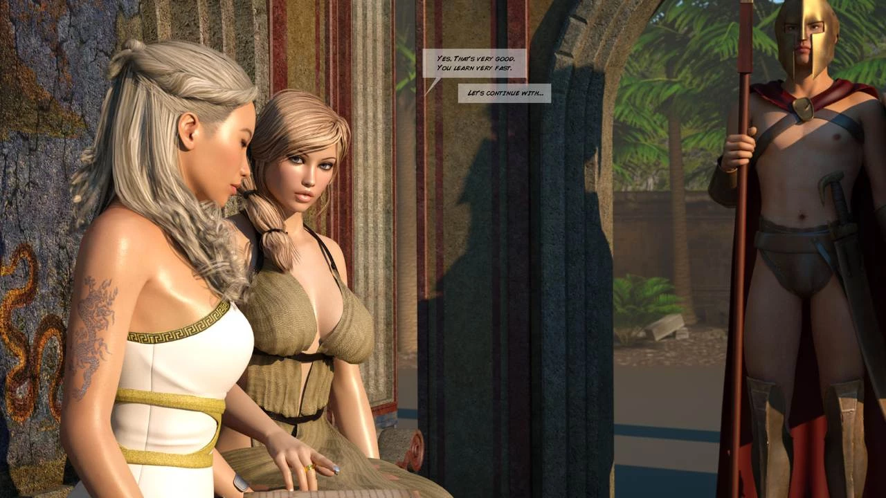 Queen Mayala 2- The Training porn comic picture 5