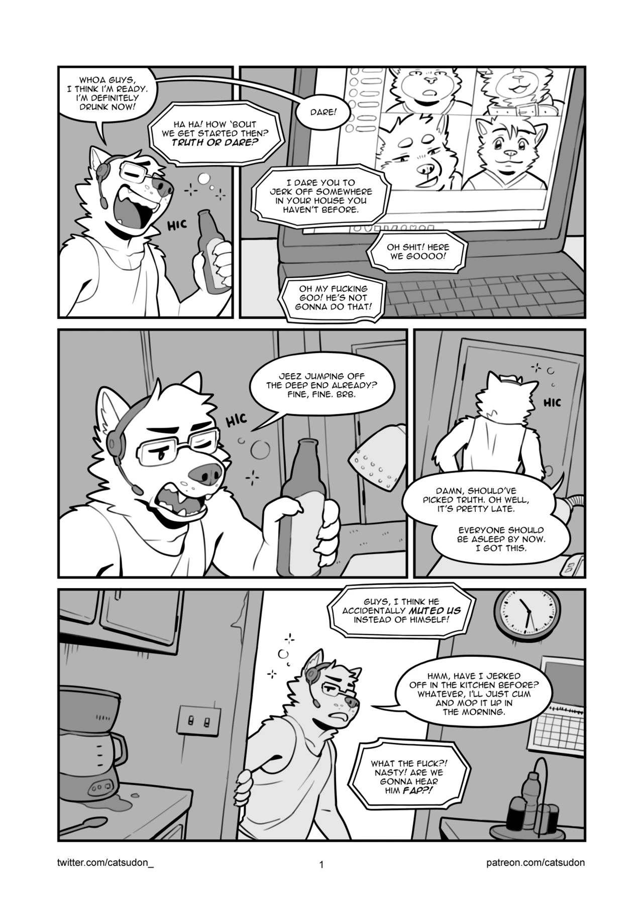 Quickie Comic porn comic picture 1