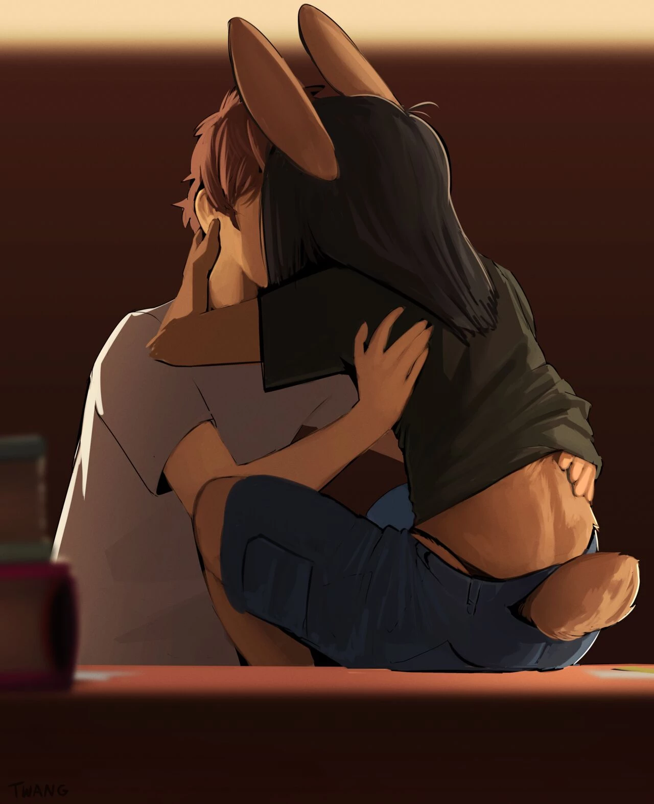 Quiet Library porn comic picture 3