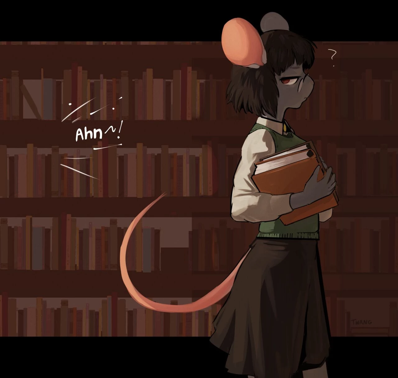 Quiet Library porn comic picture 6