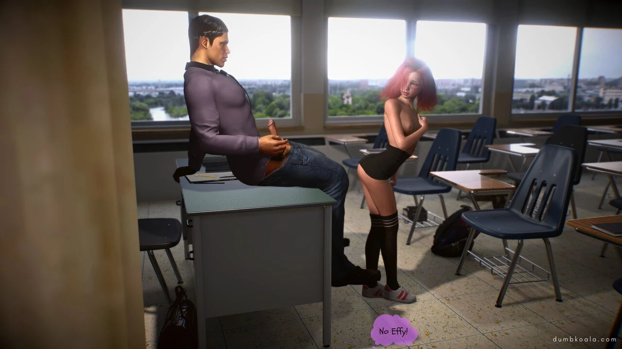 Rachel's Homework porn comic picture 55