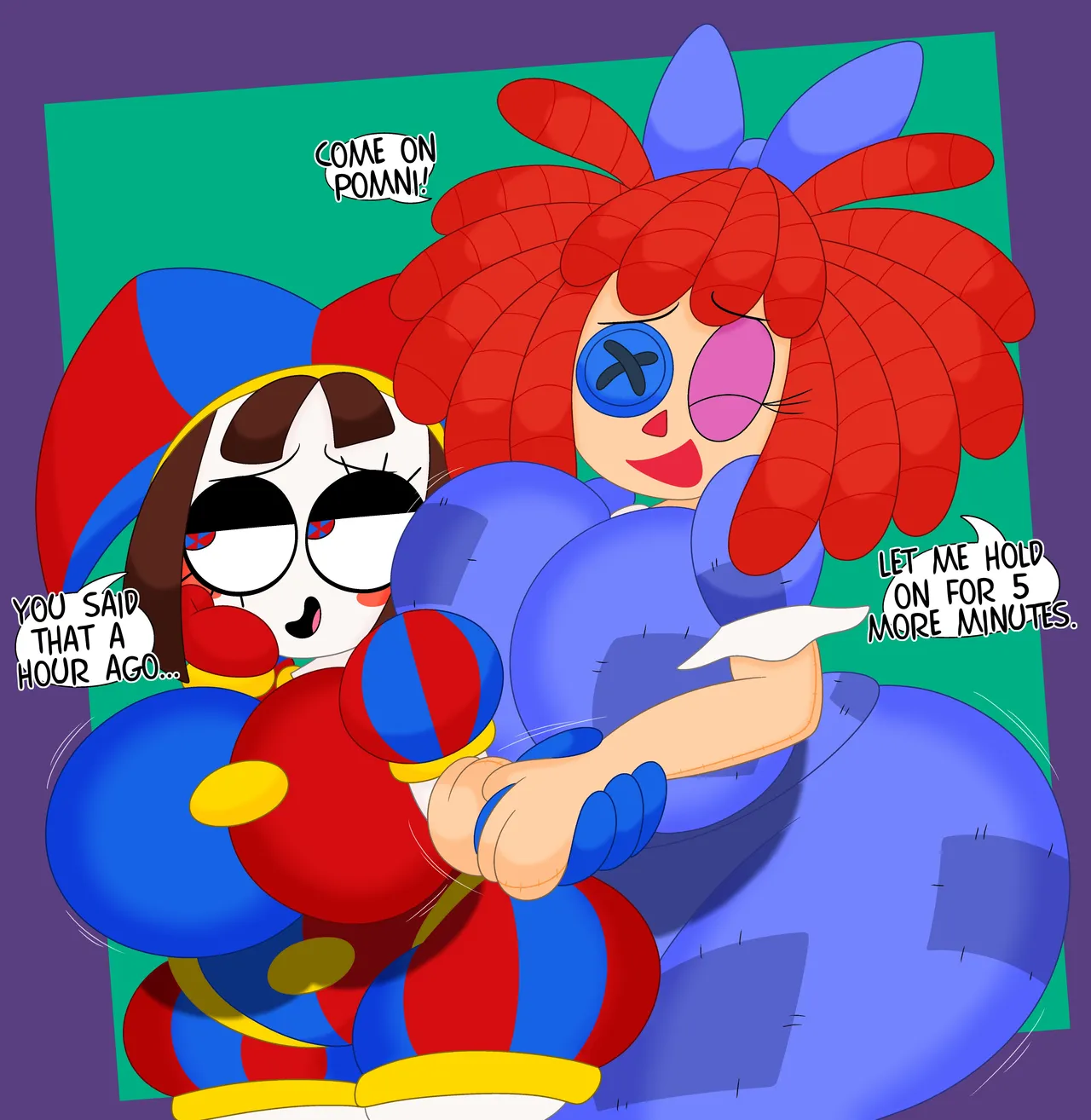 Ragatha x Pomni porn comic picture 10