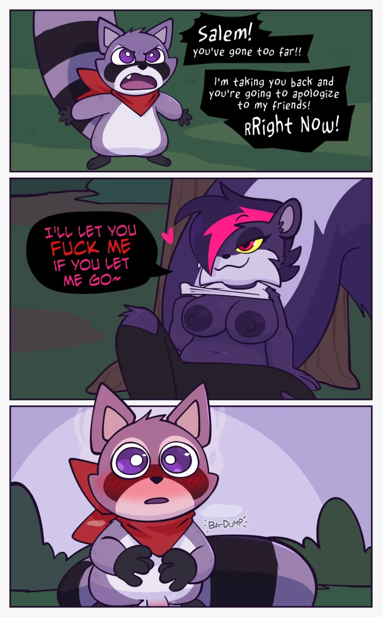 Rambly x Salem porn comic picture 2
