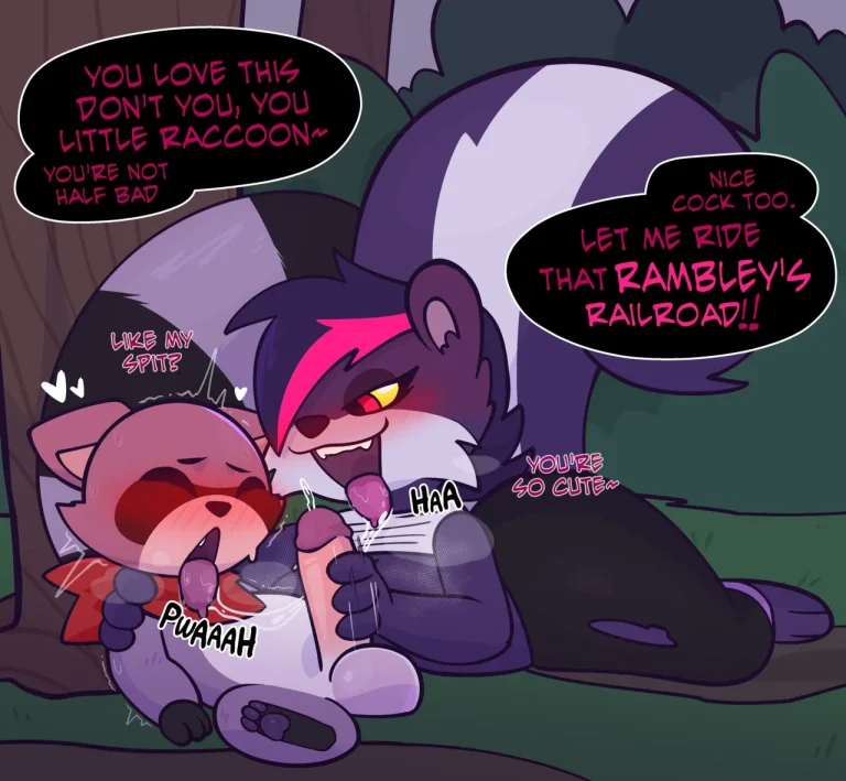 Rambly x Salem porn comic picture 3