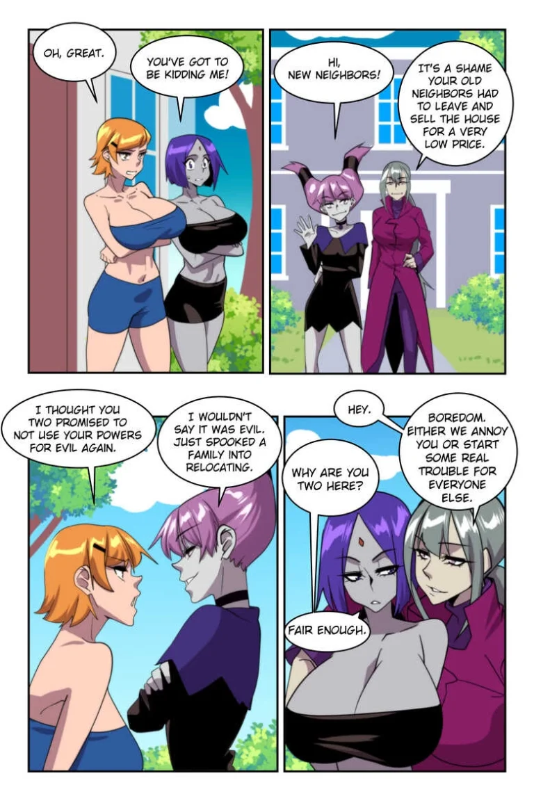 Raven And Gwen's Magical Adventures (Complete Series) porn comic picture 42