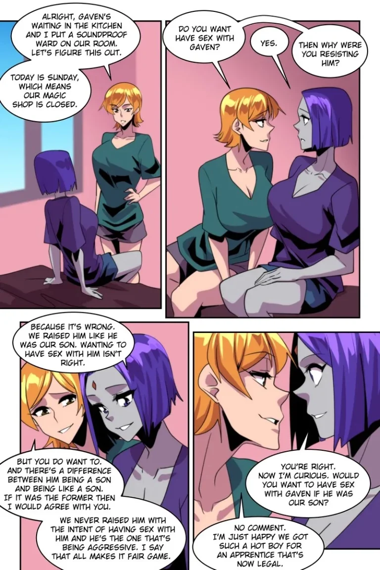 Raven And Gwen's Magical Adventures (Complete Series) porn comic picture 64