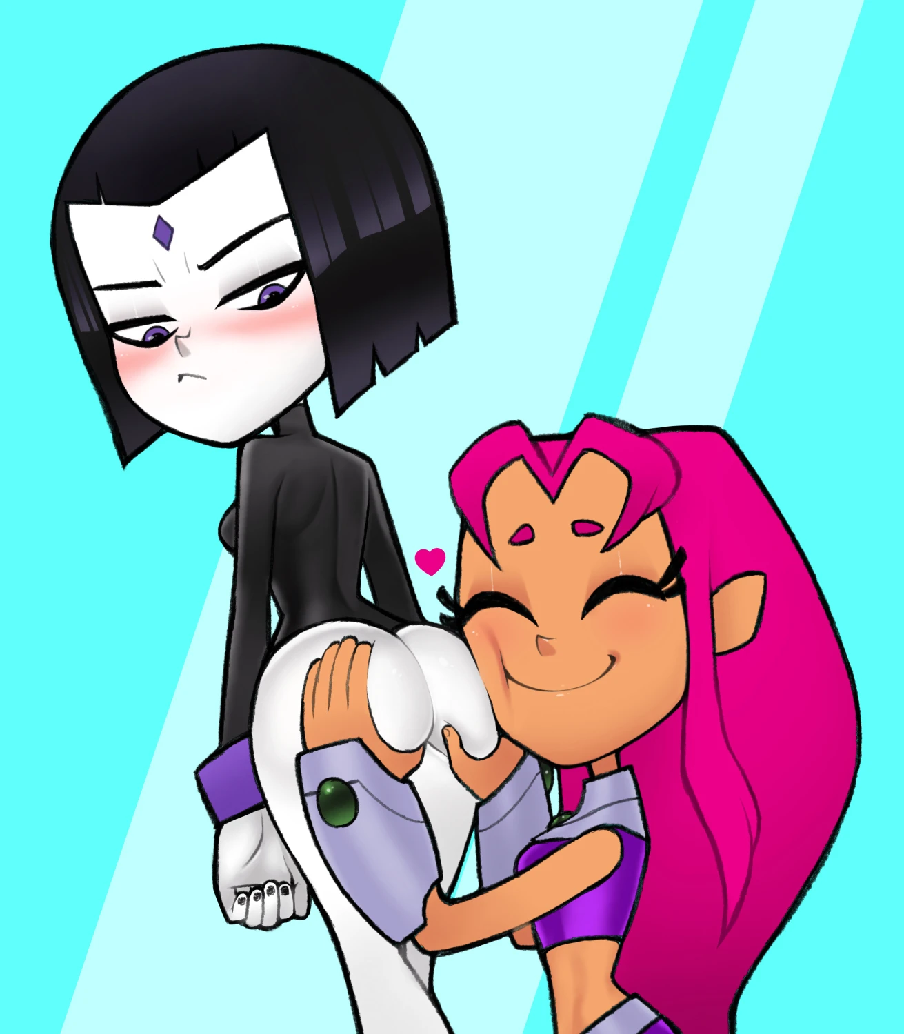 Raven (Teen Titans) porn comic picture 20