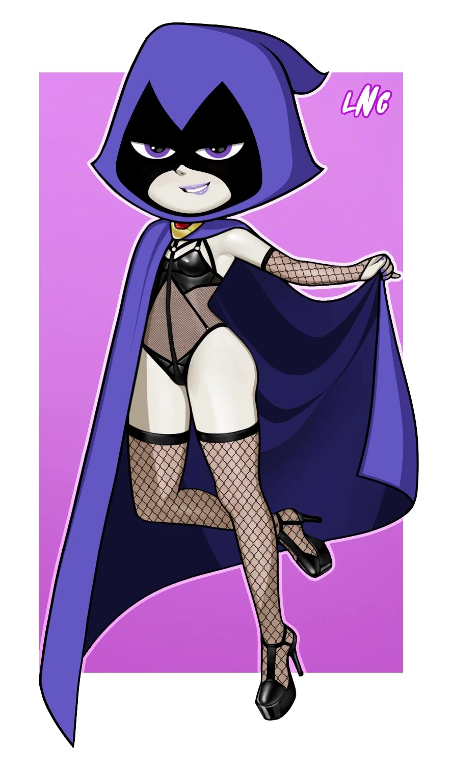 Raven (Teen Titans) porn comic picture 5