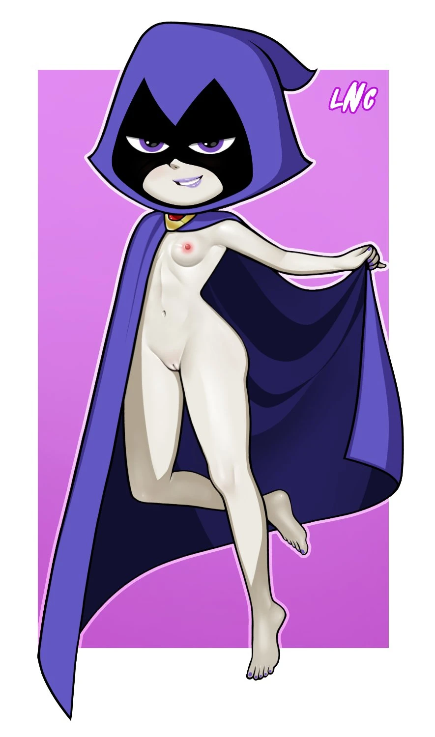 Raven (Teen Titans) porn comic picture 6