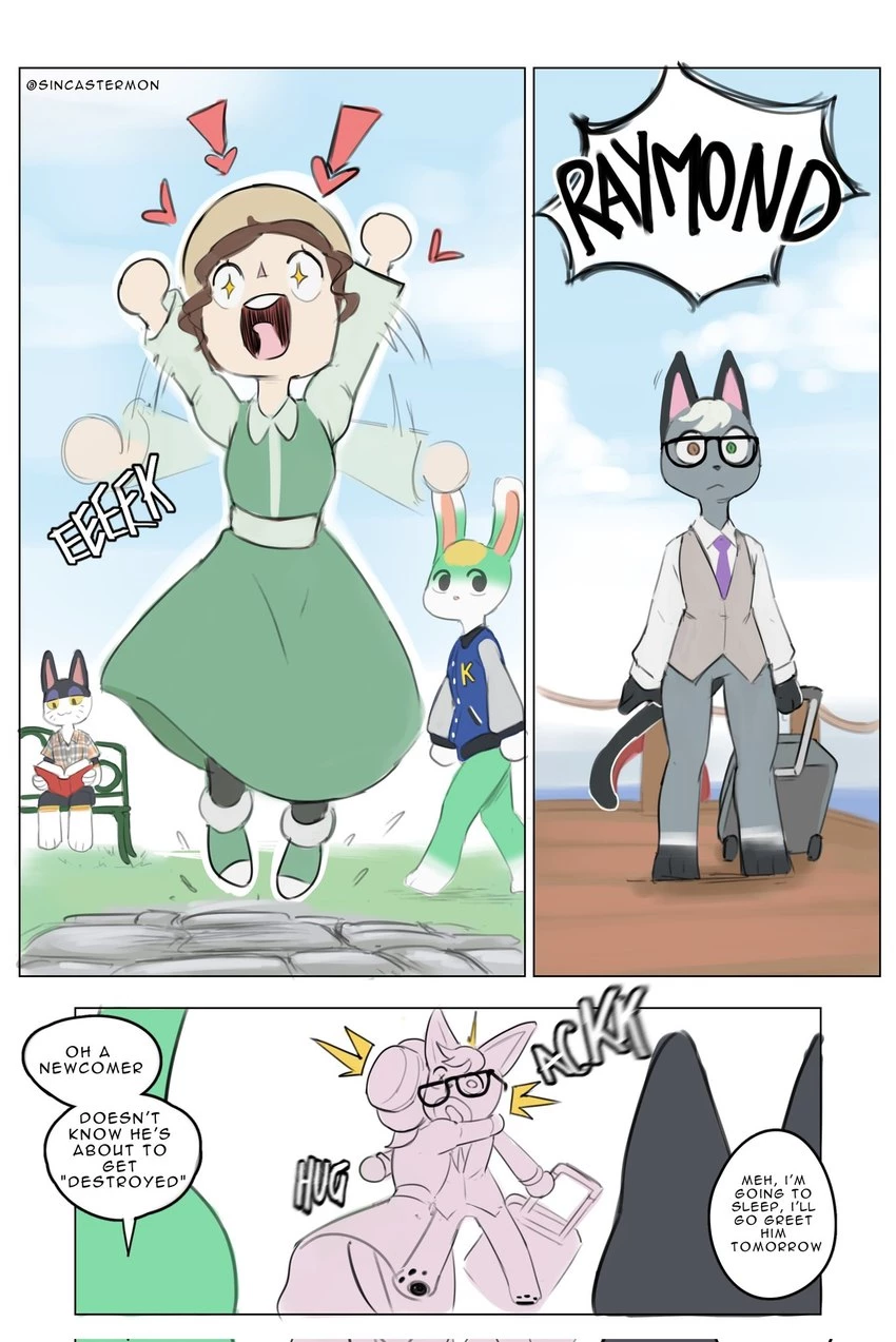 Raymond's Island Adventure porn comic picture 1