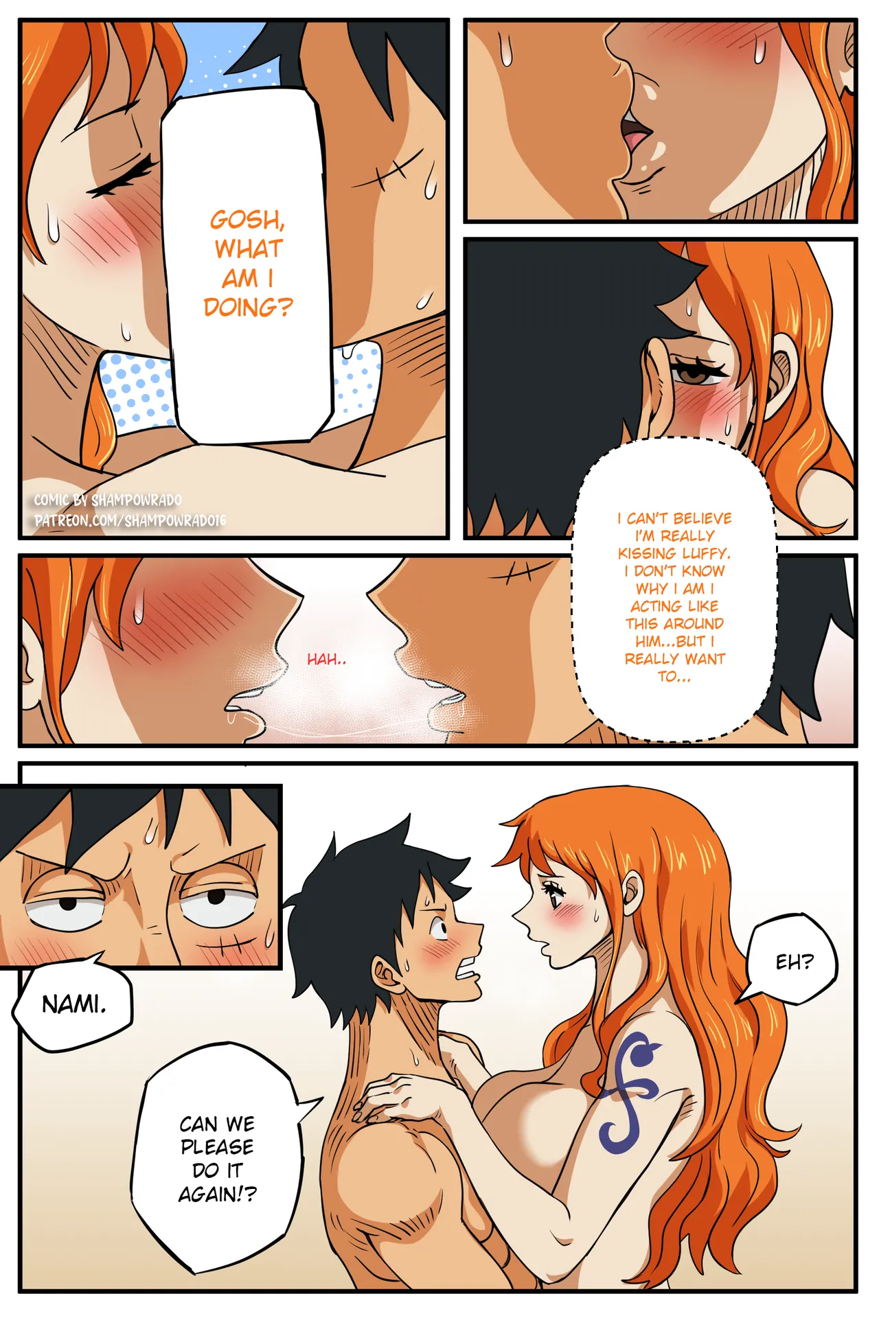 Realization Luffy x Nami porn comic picture 14